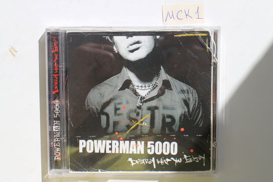 Powerman 5000 – Destroy What You Enjoy (2006, CD)