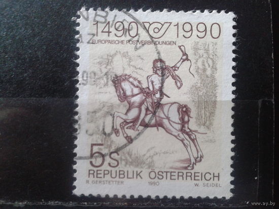 Австрия 1990 500 лет почтовой службе в Европе