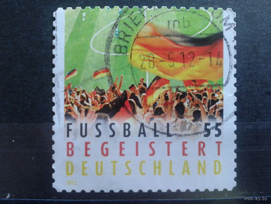 Германия 2012 Футбол, фанаты Михель-1,1 евро гаш