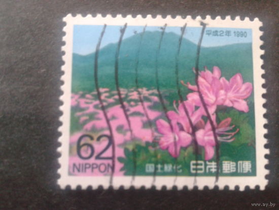 Япония 1990 цветы