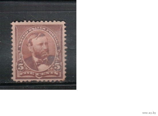 США-1890, (Мих.65), *   , Стандарт, Президенты, Грант