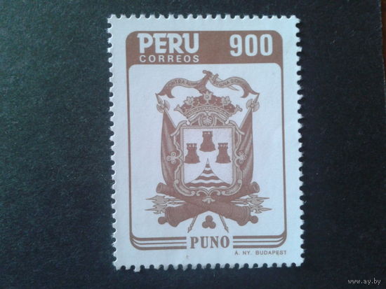 Перу 1986 герб города Пуно