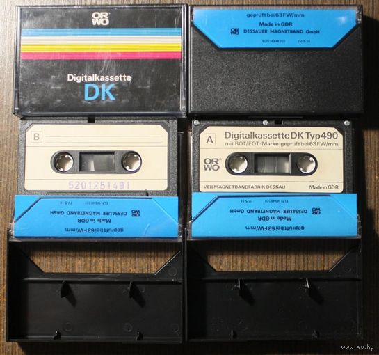 Цифровая кассета ORWO тип DK 490– Type II, CrO2, 63 min.