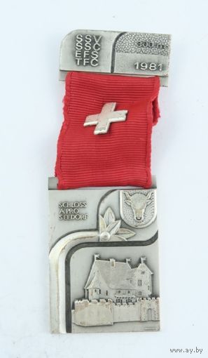 Швейцария, Памятная медаль 1981 год.