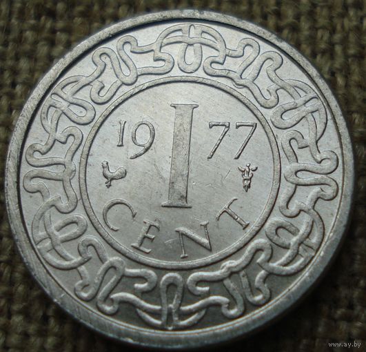 1 цент 1977 Суринам