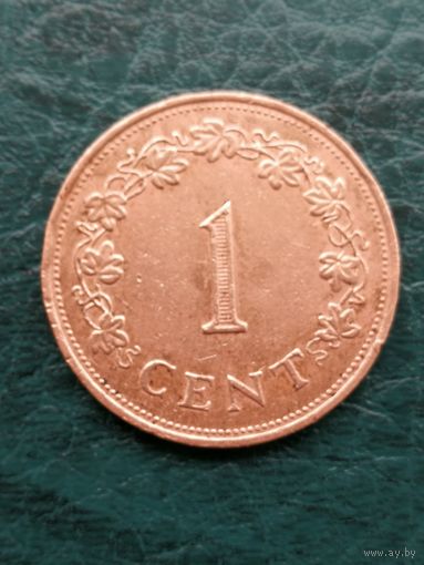 Мальта 1 цент 1975 года