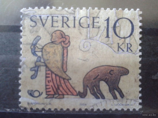 Швеция 2004 Северная мифология, марка из блока
