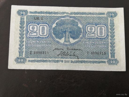 Финляндия 20 марок 1945 2