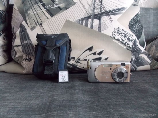 Фотоаппарат цифровой Canon Pawer Shot A430+чехол+флешка