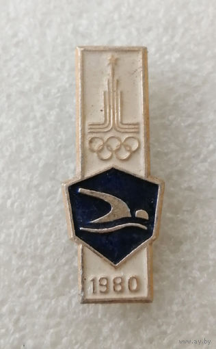 Плавание. Олимпийские виды спорта. Москва 1980 #0728-SP14