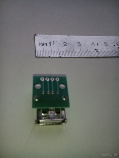 Разъем USB2 на печатной плате
