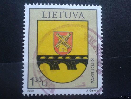 Литва 2009 Герб города Покруойис