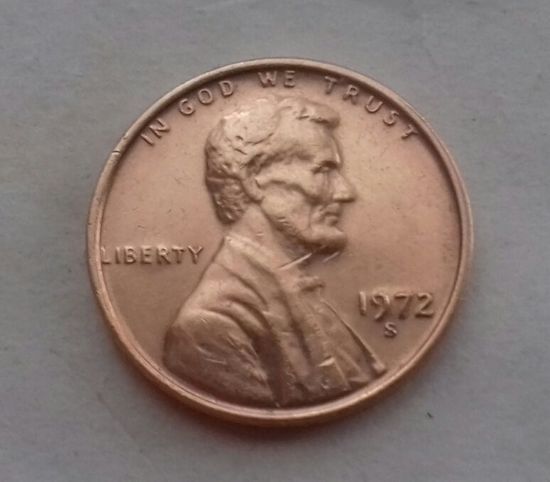 1 цент США 1972 S