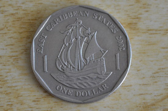 Восточные Карибы 1 доллар 2002