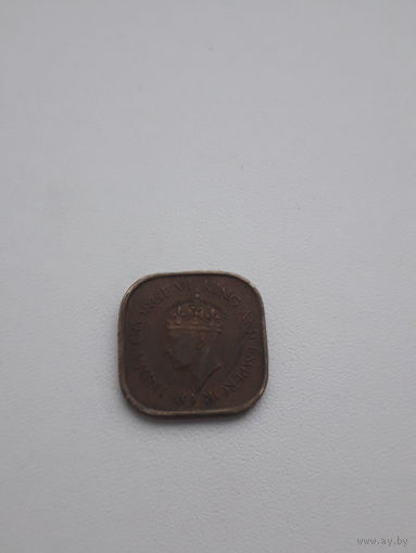ЦЕЙЛОН 5 центов 1944 год