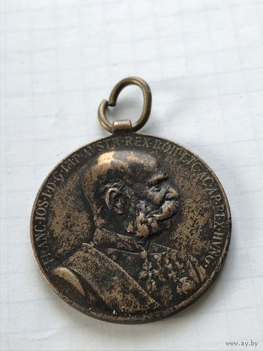 Австро-Венгрия. Франц Иосиф I (1848-1916 гг.) Медаль "В память 50-летия восхождения на престол