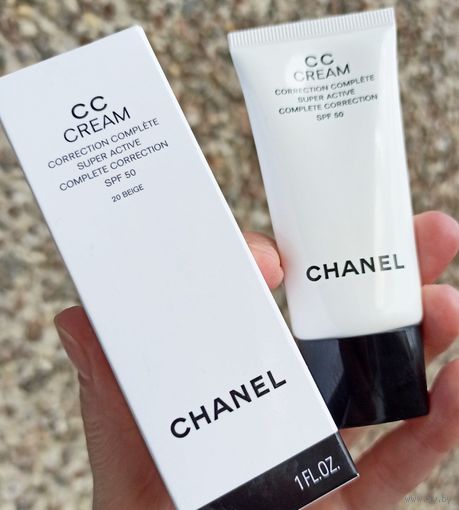 СС-крем Chanel CC Cream Super Active Complete Correction SPF50 30 ml в оттенке 20 Beige