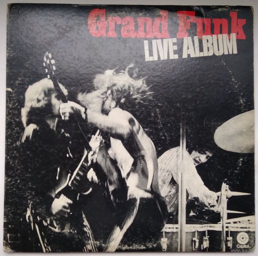 2LP Grand Funk Railroad - Live Album (16 Nov 1970) Hard Rock