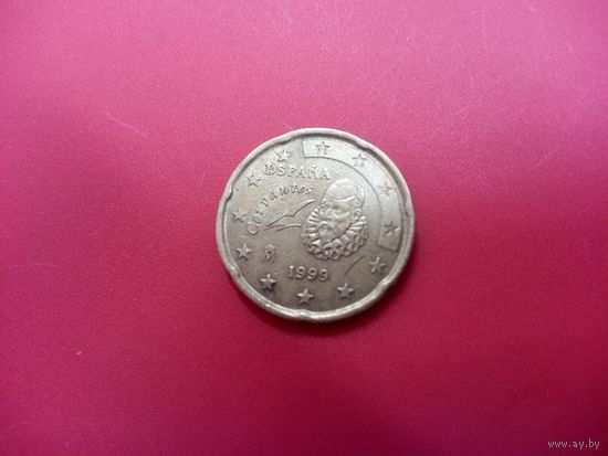 20 евроцентов 1999 Испания