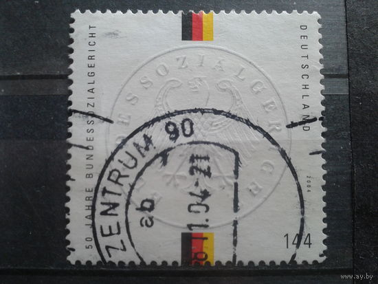 Германия 2004 Печать федерального суда Михель-2,6 евро гаш