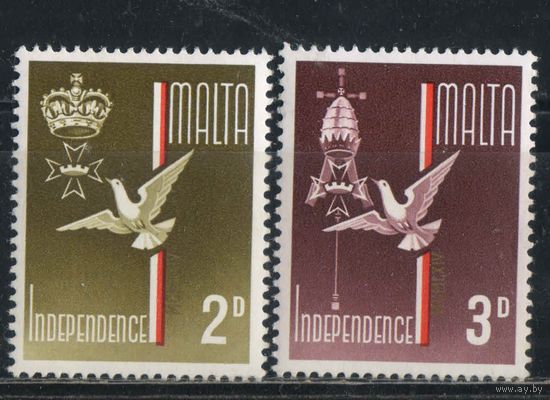 GB Содружество Мальта 1964 Независимость #292-3**