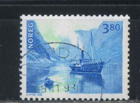 Норвегия 1998 Почтово-пассажирский пароход Хорнелен #1280
