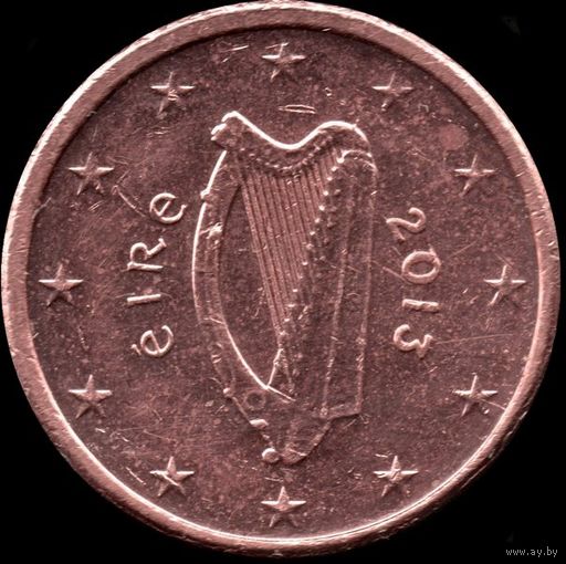Ирландия 1 евроцент 2013 г. КМ#32 (12-2)