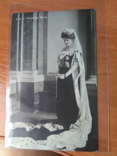 Принцесса Мария (русская княжна и дочь Николая 2)-открытка.