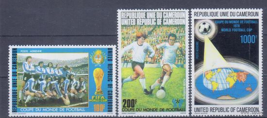 [2082] Камерун 1978. Спорт.Футбол.Чемпионат мира. СЕРИЯ MNH. Кат.14 е.