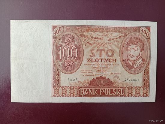 Польша 100 злотых 1932