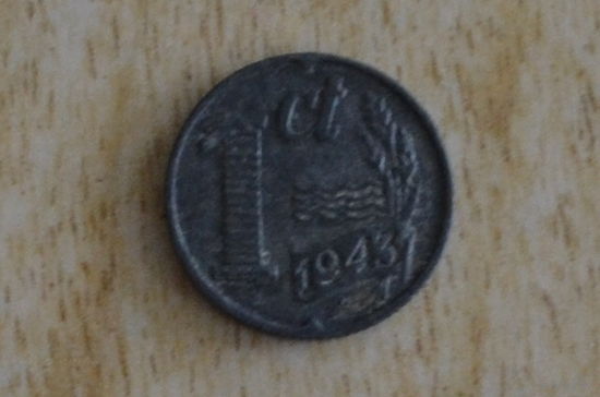 Нидерланды 1 цент 1943