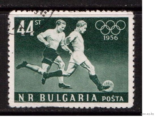 Болгария-1956(Мих.999) , гаш.,  Спорт , Футбол