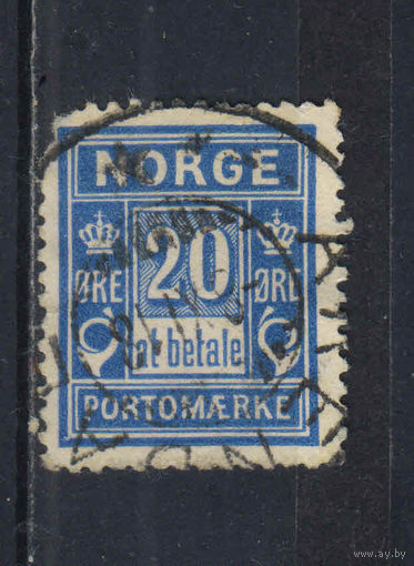 Норвегия Доплатные 1889 Номинал Стандарт #5IIA