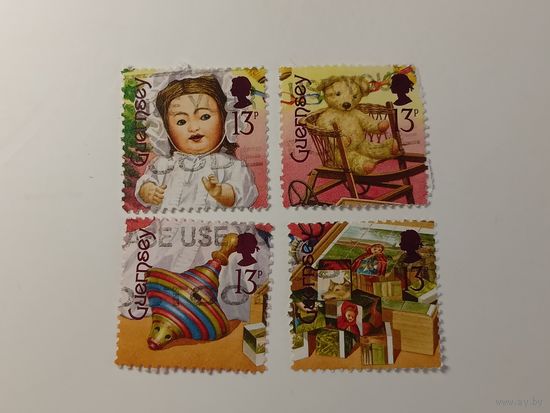 Гернси 1994. Рождественские марки