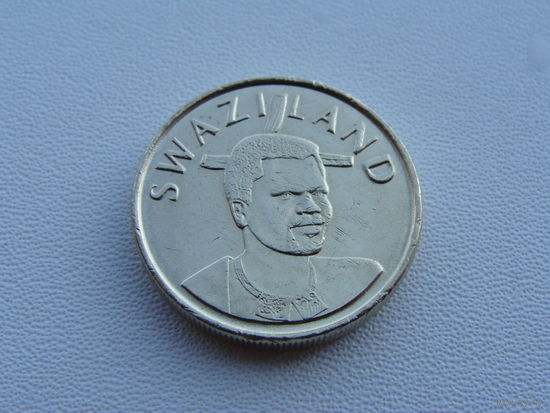 Свазиленд. "Эсватини" 1 эмалангени 2003 год KM#45 "Король Мсвати III