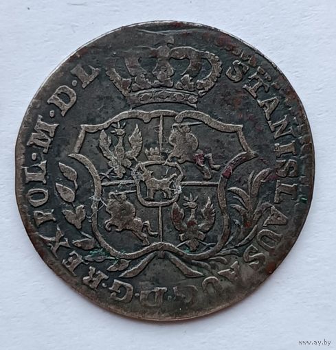 2 гроша 1766 года. Понятовский
