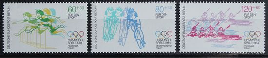 Олимпийские игры в Лос-Анджелесе, Германия (Берлин), 1984 год, 3 марки