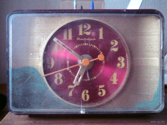 Часы Янтарь времен СССР, рабочие