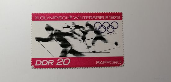 ГДР 1971. Зимние Олимпийские игры - Саппоро, Япония