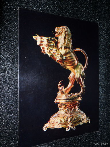 Открытка Рукомой ``Лев``. Аугсбург. 1630-1645 гг. Оружейная палата