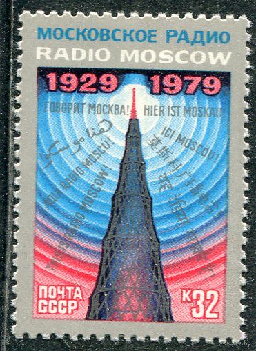СССР 1979. Зарубежное радиовещание