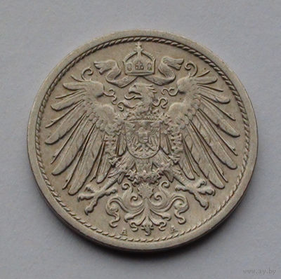 Германия - Германская империя 10 пфеннигов. 1907. A