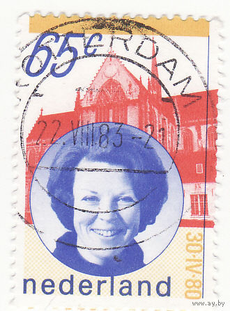 Королева Беатрикс  1980 год