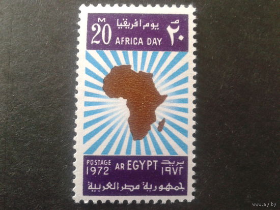 Египет 1972 день Африки