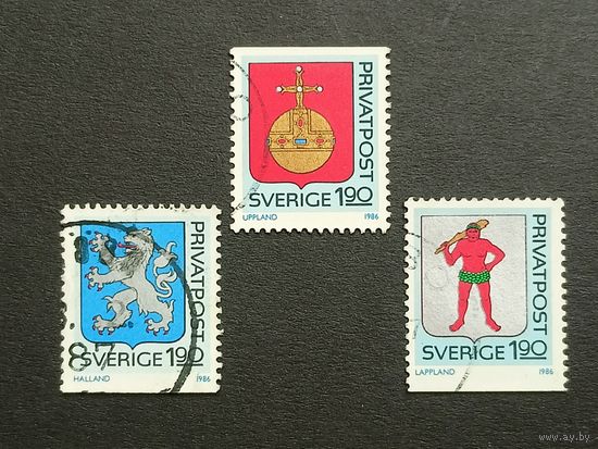 Швеция 1986. Герб