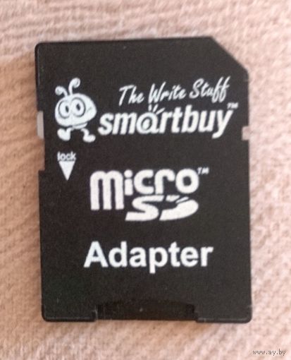 Переходник адаптер MicroSD SmartBuy. Новый (Adapter Micro SD)