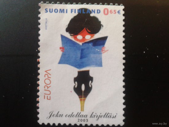 Финляндия 2003 Европа плакат