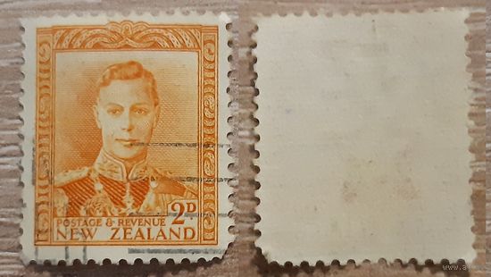 Новая Зеландия 1947 Король Георг VI. 2d