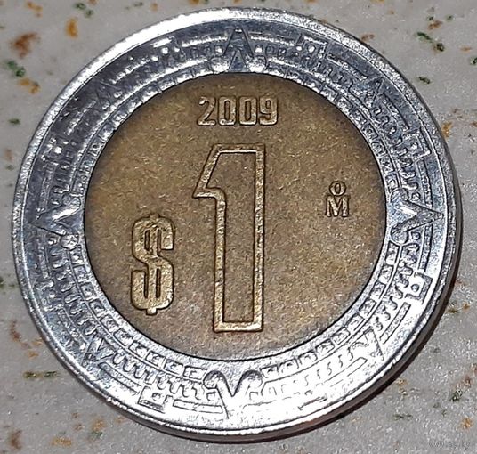 Мексика 1 песо, 2009 (3-4-55)