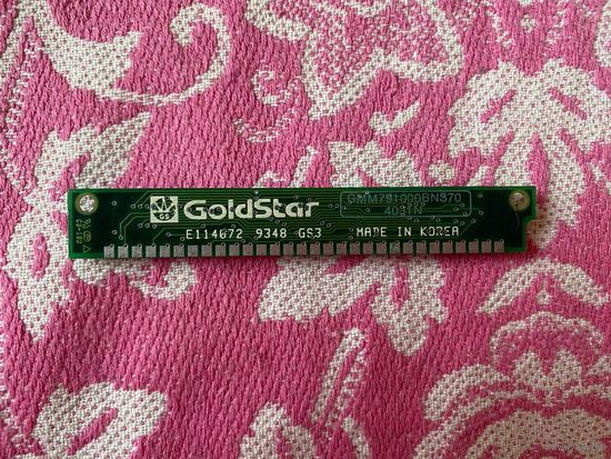 Оперативная память Goldstar RAM GMM791000BN E114072 9348 GS3